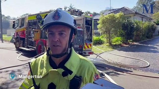 House fire at Mangerton | Illawarra Mercury | September 3, 2024