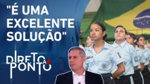 Victor Godoy analisa: Escolas cívico-militares são eficazes contra o crime? | DIRETO AO PONTO
