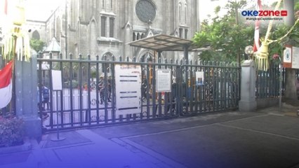 下载视频: Jelang Kedatangan Paus Fransiskus, Begini Suasana Gereja Katedral Jakarta