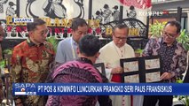 Sambut Kunjungan Paus ke Indonesia, PT POS dan Kominfo Luncurkan Prangko Seri Paus Fransiskus