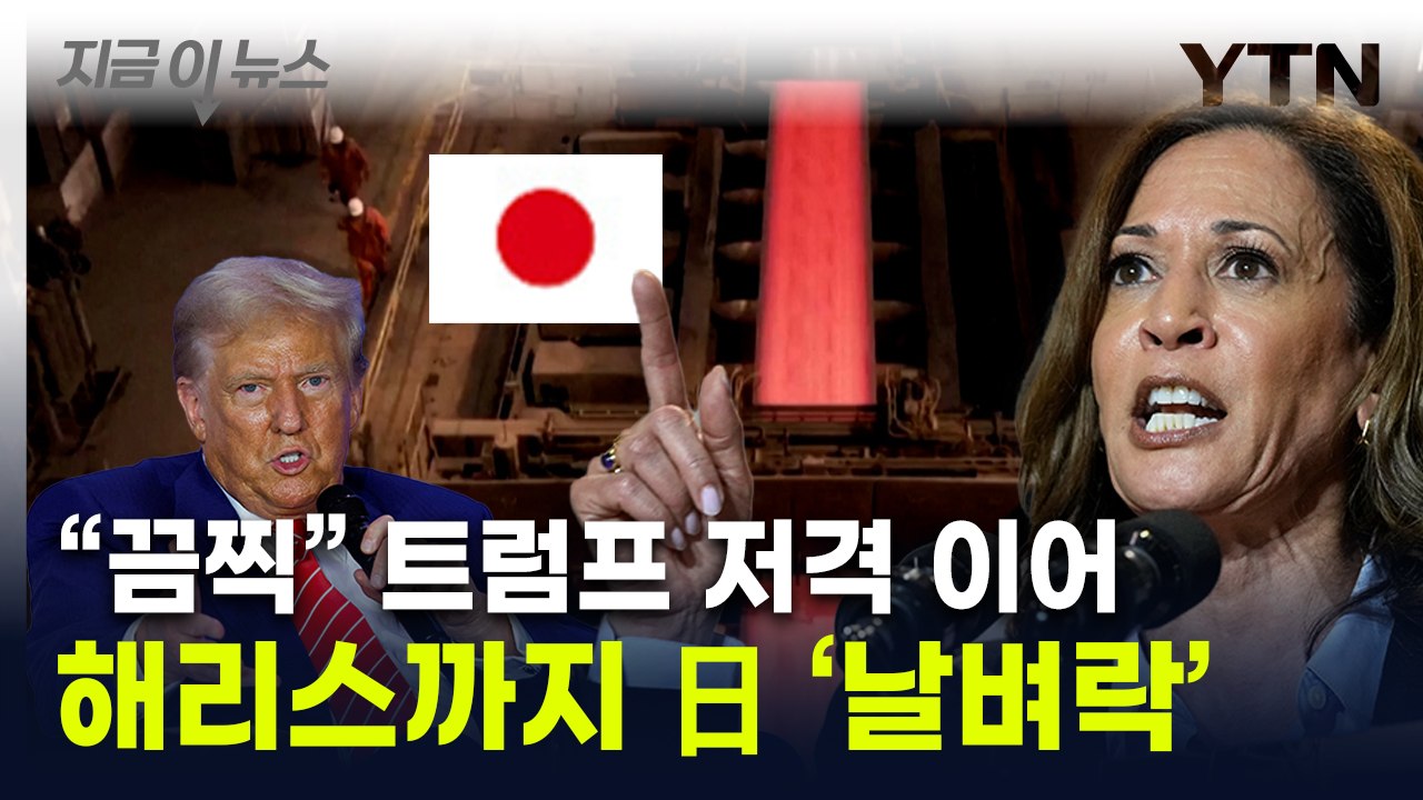 "절대 안 돼"...트럼프도 해리스도 日 기업에 '공개 반기' [지금이뉴스] / YTN