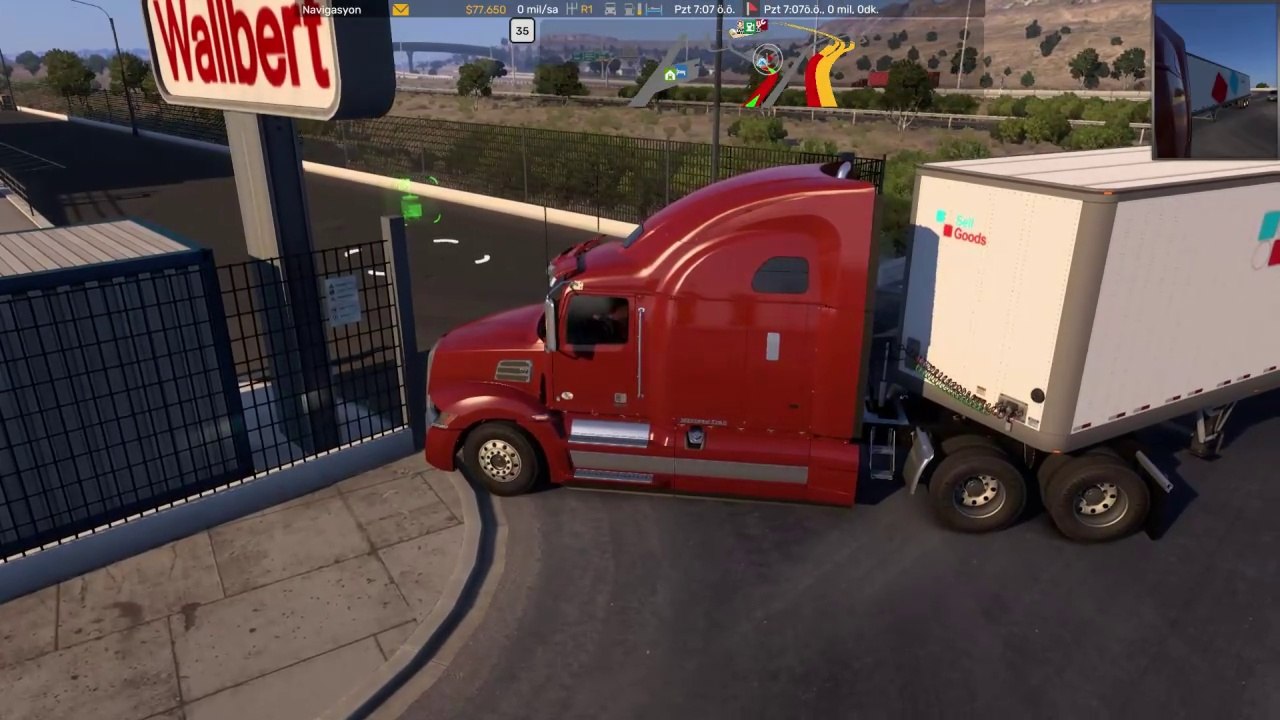 Pelleted Pet Food:Exit: Flagstaff - Destination: Tucson #Western Star Reversing - American Truck Simulator
