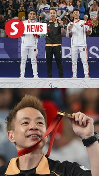 Smashing Liek Hou nails first gold for Malaysia in Paralympics