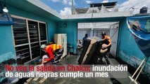 No ven la salida en Chalco; inundación de aguas negras cumple un mes