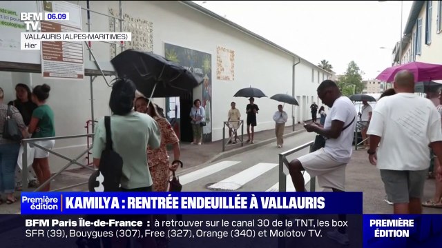 C'était très chargé en émotions : crainte et colère à l'école de Kamilya, percutée par un motard à Vallauris