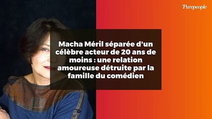 Macha Méril séparée d'un célèbre acteur de 20 ans de moins : une relation amoureuse détruite par la famille du comédien