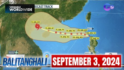 Balitanghali Express: September 3, 2024