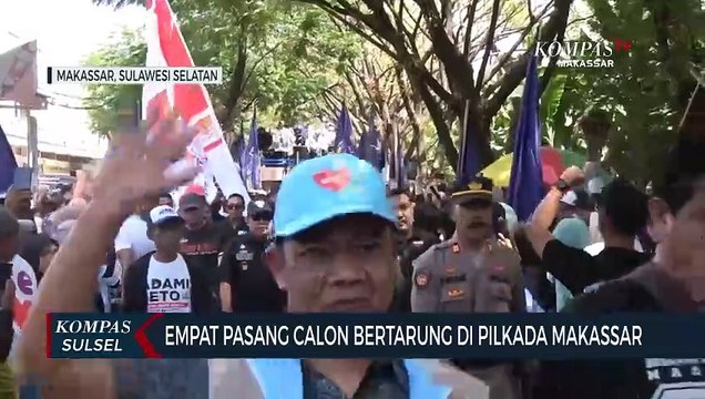Empat Pasang Calon Bertarung Di Pilkada Makassar