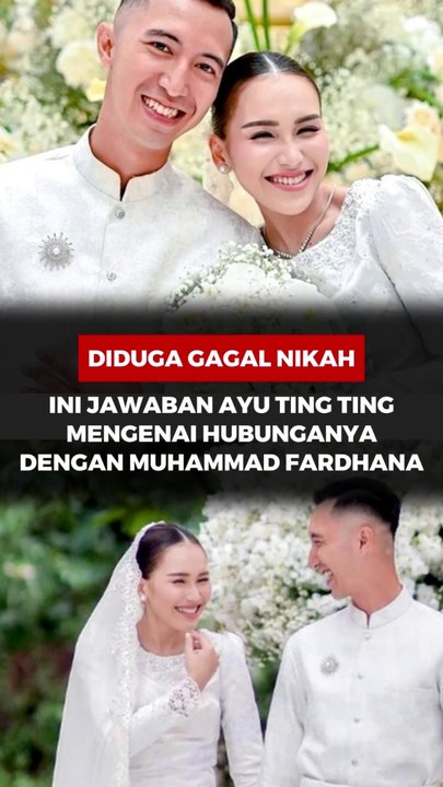 DIDUGA GAGAL NIKAH, INI JAWABAN AYU TING TING MENGENAI HUBUNGANYA DENGAN MUHAMMAD FARDHANA
