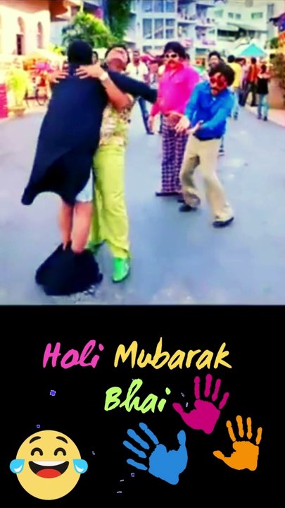 Funny Happy Holi Status