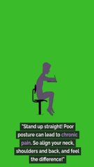 Good Posture Aligning for Better Health