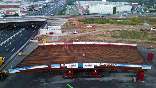 Autostrada A4 Bergamo: una notte di lavori per il nuovo ponte di Dalmine