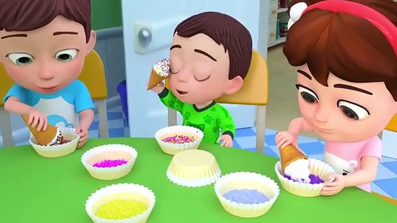 Ice Cream Song | Little LeLa's  Learn Colors Nursery Rhymes & Kids Songs