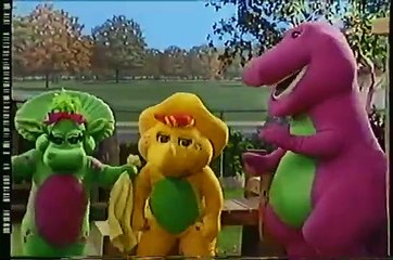 Barney's Fun & Games (2000 VHS)