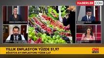 Enflasyon ağustos ayında yüzde 2,47 arttı, yıllık bazda yüzde 51,97 oldu