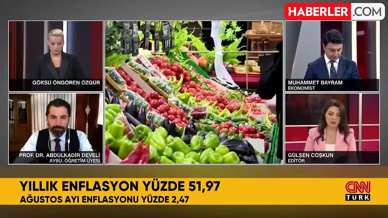 AĞUSTOS AYI ENFLASYON ORANI: Enflasyon arttı mı? Ağustos ayı enflasyon rakamları açıklandı mı?