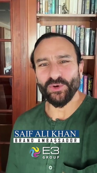 Dream Big with Saif Ali Khan and E3 Group's Exclusive Partnership