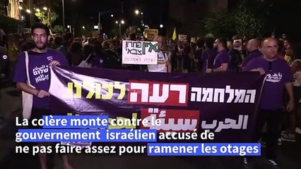 Netanyahu demande "pardon" pour ne pas avoir pu sauver les otages israéliens