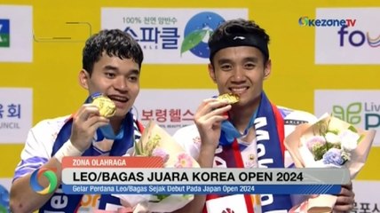 Leo Rolly Carnando & Bagas Maulana Win Korea Open 2024 🏆