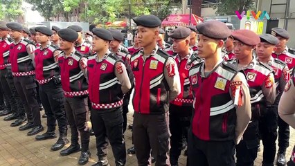 Penampakan Ribuan Personel Gabungan Amankan Paus Fransiskus