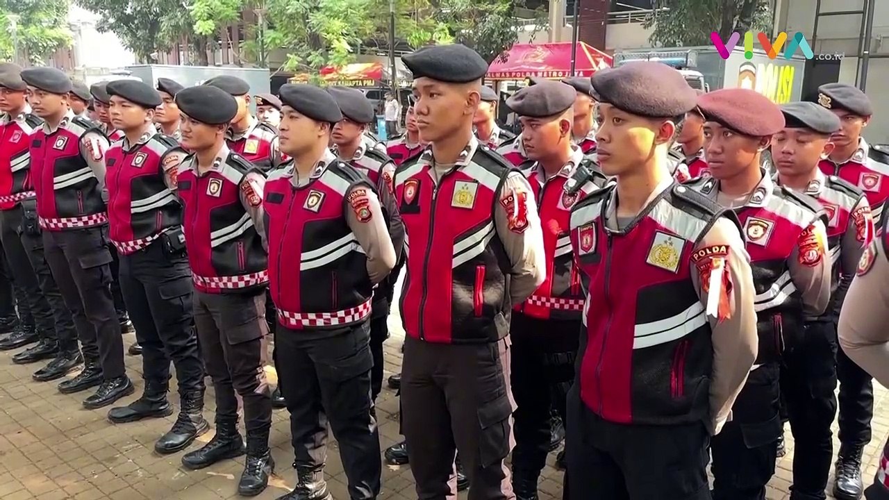Penampakan Ribuan Personel Gabungan Amankan Paus Fransiskus