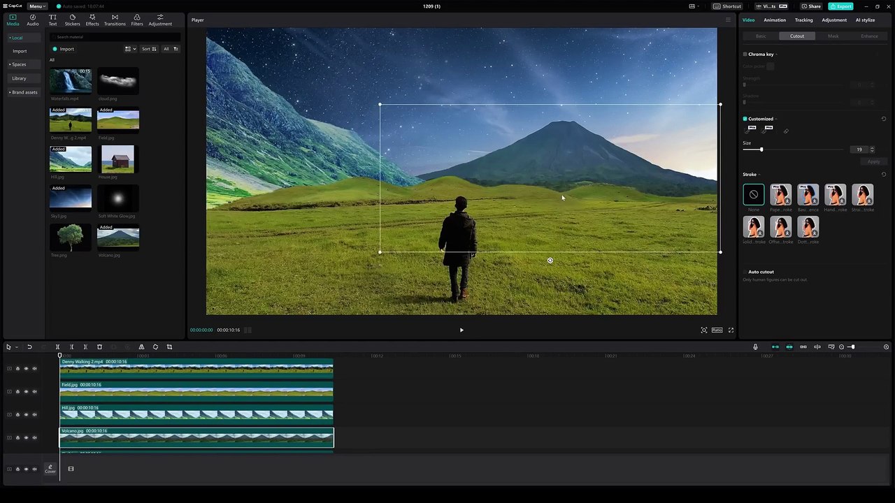 3 HOLLYWOOD VISUAL EFFECTS in CapCut