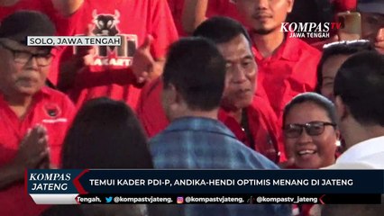 Temui Kader PDI-P, Andika-Hendi Optimis Menang di Jateng
