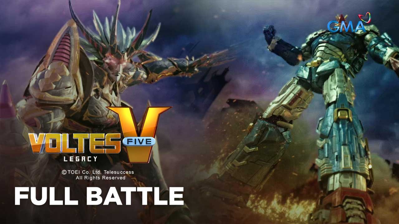 Voltes V Legacy: Voltes V versus Godor (Full Battle)