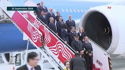 Potret Paus Fransiskus Tiba di Bandara Soetta, Gunakan Kursi Roda