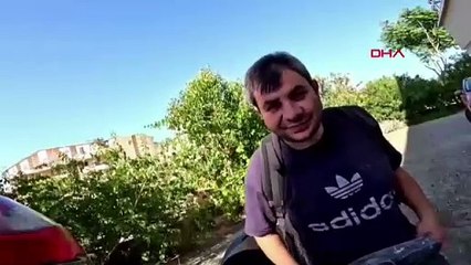 BURSA Engelli arkadaşının suda kaybolduğu anları görüntüledi