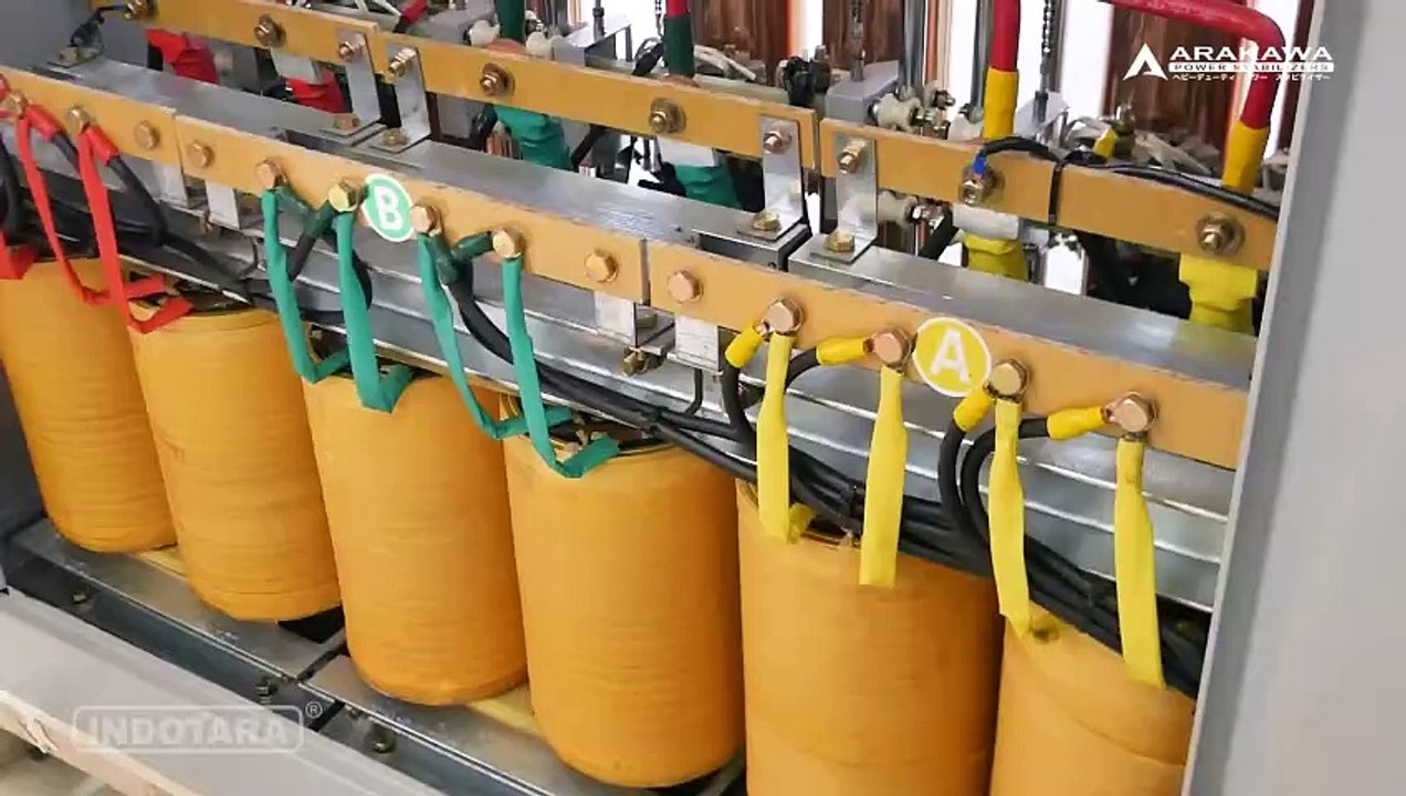 ARAKAWA STABILIZER 3 PHASE PDR-F 350KVA SOLUSI LISTRIK STABIL DI KANTOR BESAR