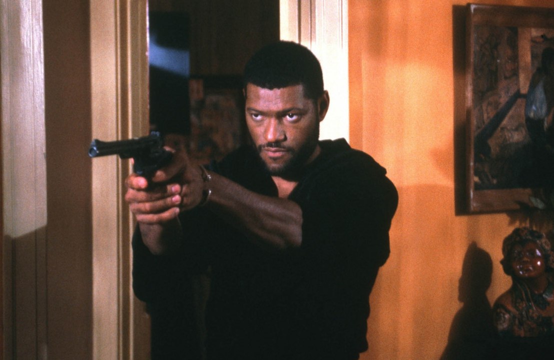 Laurence fishburne: fasziniert vom 'slingshot'-drehbuch