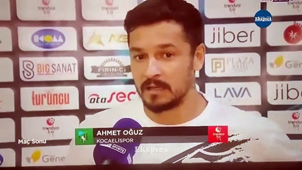 Kocaelisporlu Ahmet Oğuz’dan ‘doğulu hakem’ isyanı