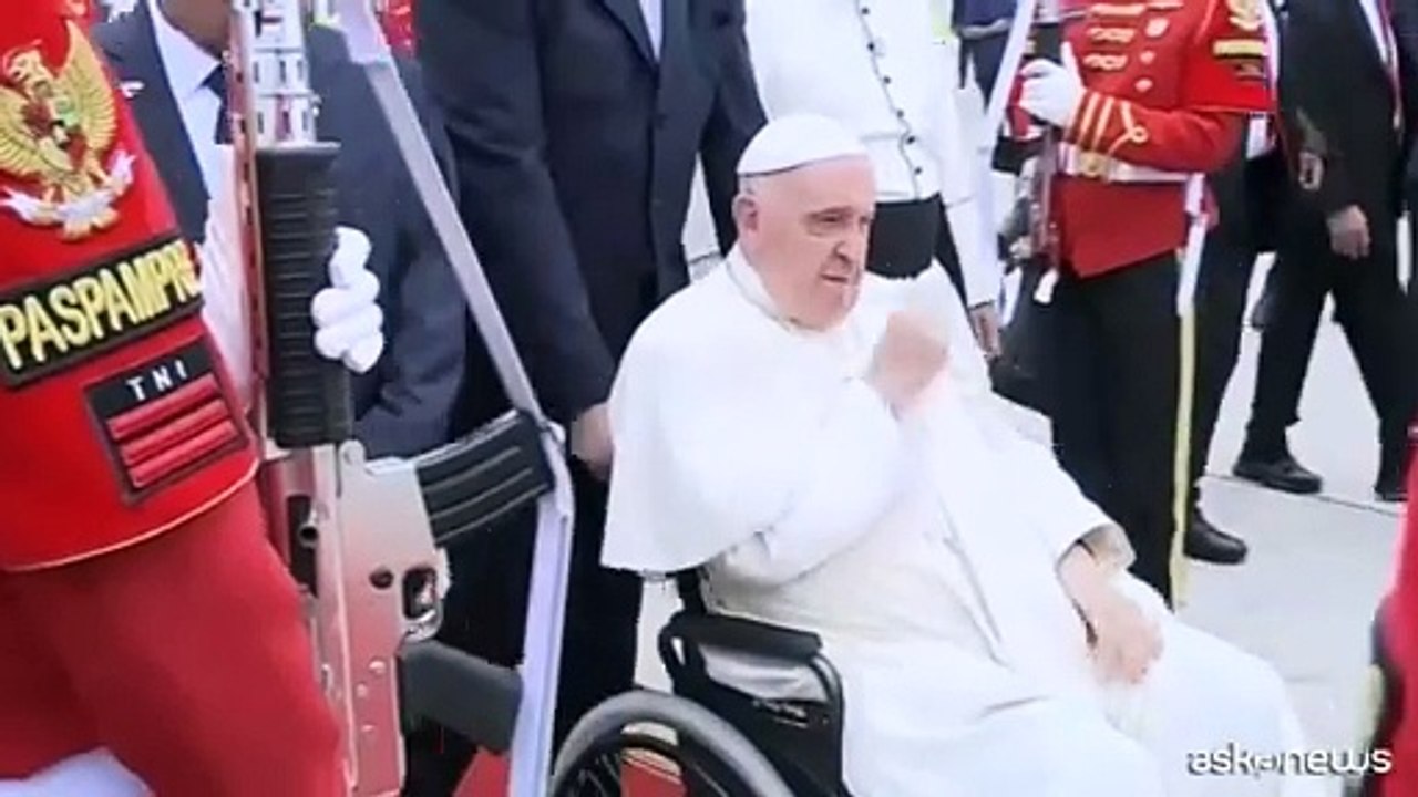Papa Francesco ? arrivato in Indonesia