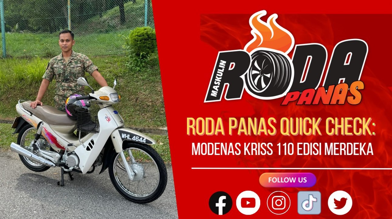 RODA PANAS QUICK CHECK MODENAS KRISS 110 EM