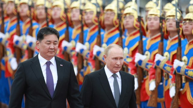 Putin in der Mongolei - trotz internationalen Haftbefehls