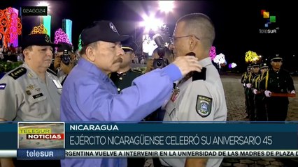 Ejército de Nicaragua celebró su aniversario 45 desde su fundación