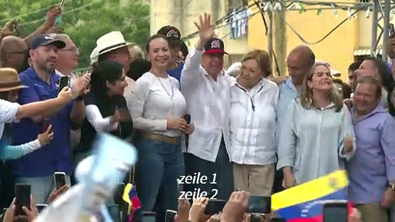 Venezuela: Haftbefehl gegen Oppositionskandidat González Urrutia