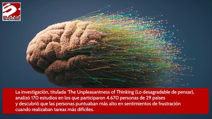 Pensar demasiado cansa el cerebro