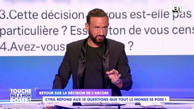 TPMP : Cyril Hanouna veut porter plainte contre l’Arcom pour harcèlement