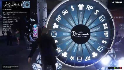GTA Online Lucky Wheel Day 7