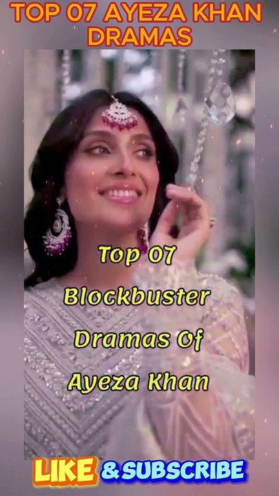 Top 07 Blockbuster Dramas Of Ayeza Khan | Pakistani Dramas | #ayezakhan #pakistani #pakistanidrama