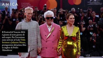 Tải video: Julianne Moore e Tilda Swinton: opposte e complementari a Venezia 2024