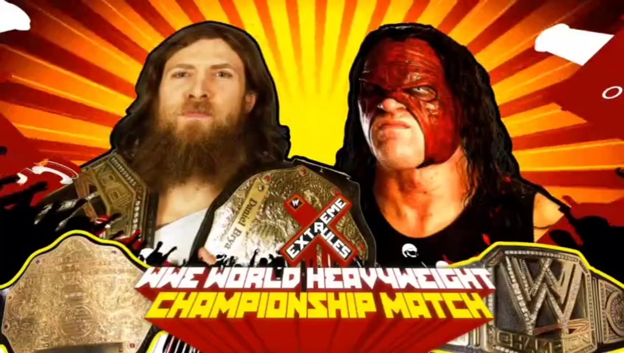 WWE Extreme Rules 2014 - Kane vs Daniel Bryan (Extreme Rules Match, WWE World Heavyweight Championship)