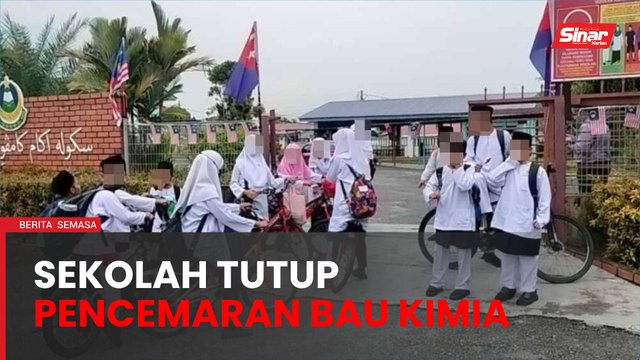 Pencemaran bau kimia: Murid tadika diarah pulang, sekolah agama ditutup