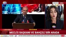 Meclis Başkanı Kurtulmuş, Devlet Bahçeli ile görüştü