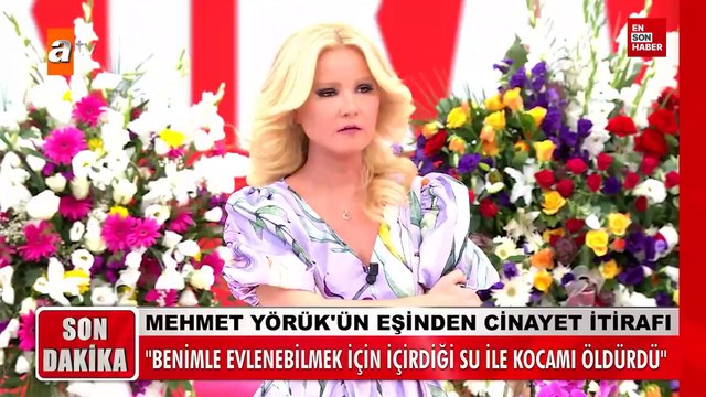 Müge Anlı'da cinayet itirafı: Benimle evlenmek için eşimi zehirledi