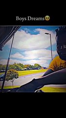 Boy dreams