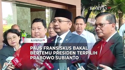 Descargar video: Agenda Paus Fransiskus akan Bertemu Presiden Terpilih Prabowo Subianto