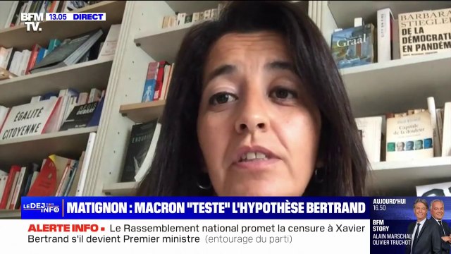 Karima Delli (Écologistes): Xavier Bertrand c'est monsieur qui était candidat à tout et qui finira peut-être Premier ministre de rien